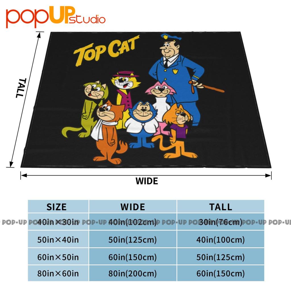 Tributo Cat Hanna Barbera-Cartone Anni 80-Cult Ultra-Soft Blanket Quilt Winter Sofa Cover Bed Covers