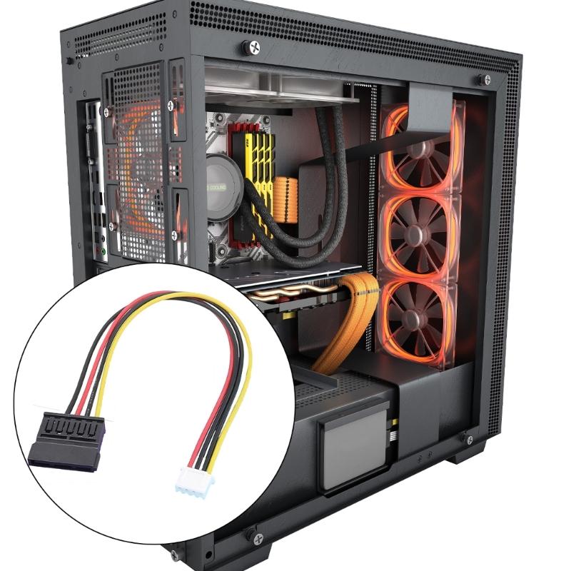 Haltbarkeit XH2.5mm auf Buchse Adapterkabel Netzadapterkabel für effiziente Stromumwandlung in Computern