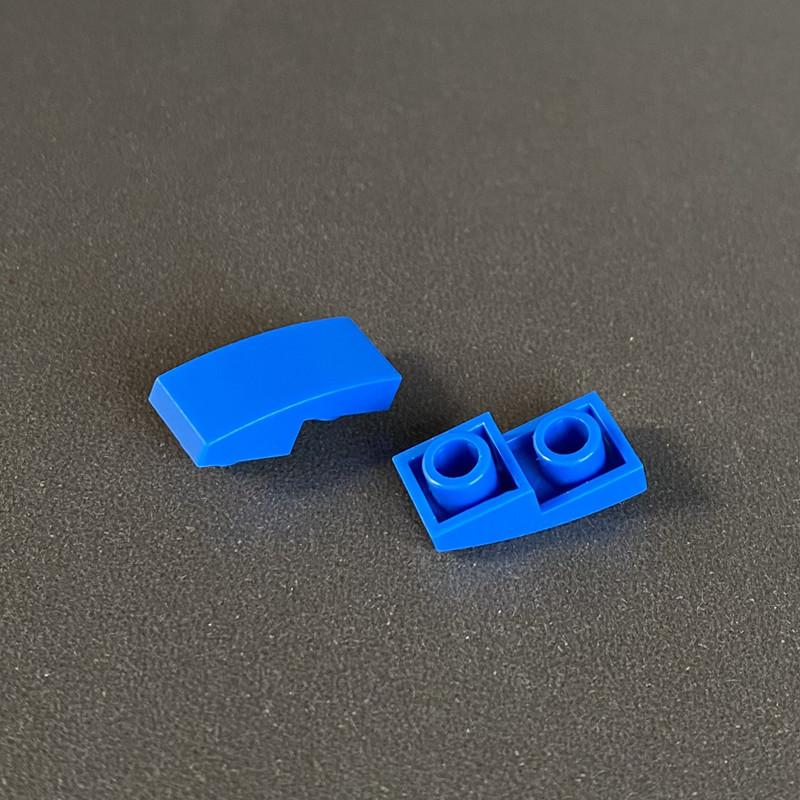 Compatible Building Block 24201 Technology Education Small Particles Building Block Accessories Parts 1X2 Reverse Arc Parts