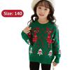 Christmas Sweater Toddler Long Sleeve Winter Soft Warm Cozy Children's Fireplace Lovely Sweater For Christmas Gift