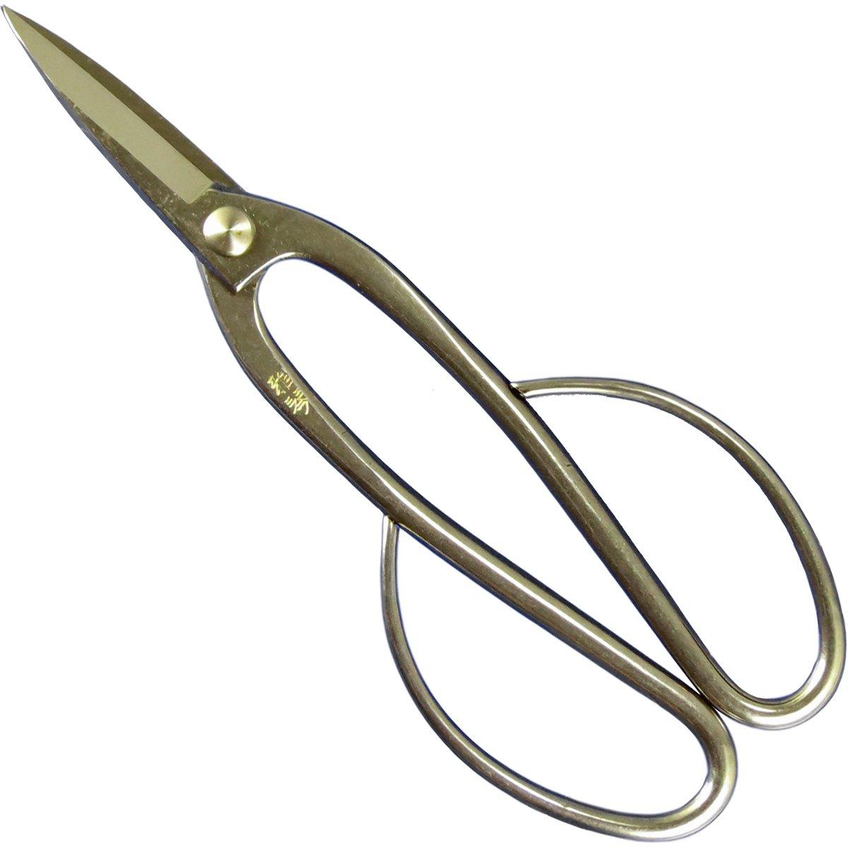 Tsurumaki Hamono Miyabi Koto All Stainless Steel Bonsai Shears 210mm Long-Handled