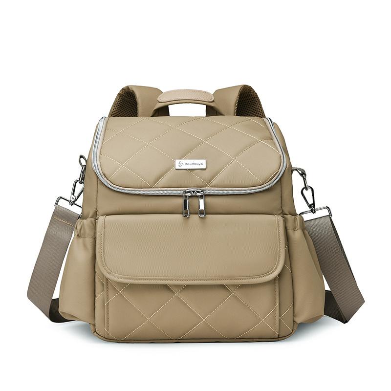 Schoolbag Fashion Mommy Bag Large Capacity Backpack Multifunctional Maternal and Infant Bag Waterproof Lightweight Travel Storage Bag