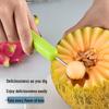 Dual-Headed Stainless Steel Fruit Baller & Carving Knife - 4-in-1 Watermelon Scoop & Kitchen Tool