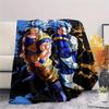 Dragon Ball Character Poster Print Flannel Blanket,High quality Comfortable for All Seasons,Home Decor,Warmth and Comfort,Perfect for Christmas Gifts