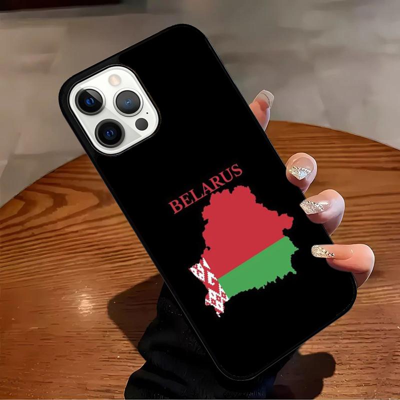 

Belarus Flag Phone Case For iPhone 17 Air 16 15 14 13 12 11 Pro Max Max Plus Bumper Case Cover iPhone 16pro