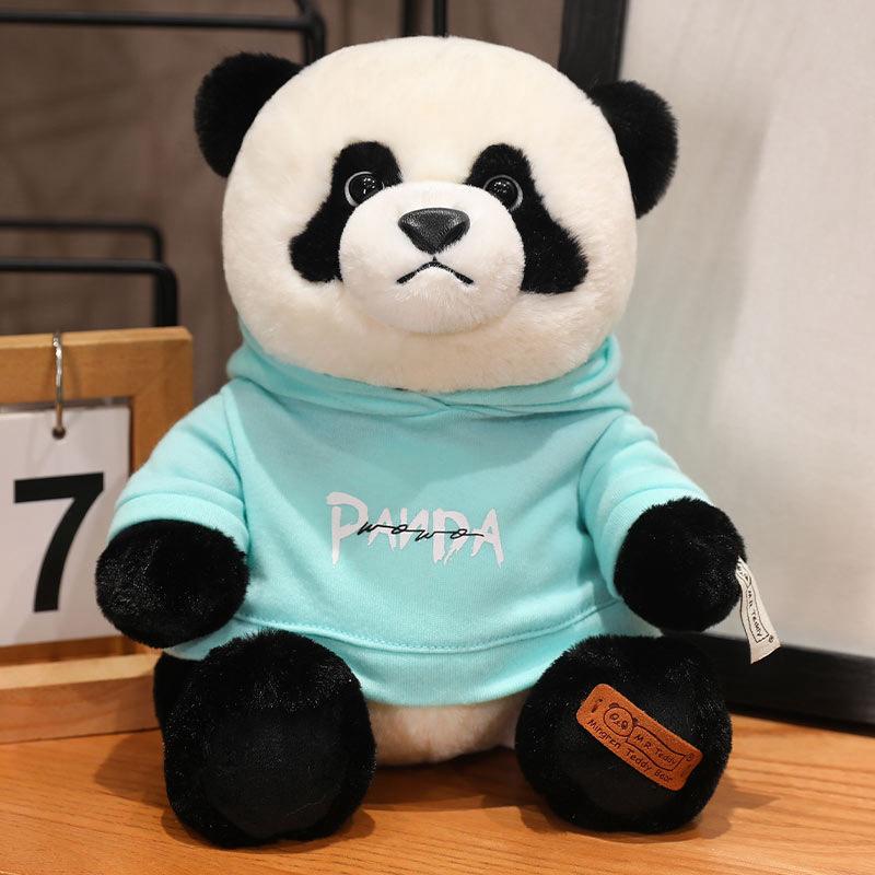 

Little Panda Plush Toy Room Decoration Zoo Travel Souvenir Birthday Present зелёный
