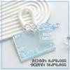 Student Clear Card Case Bus Cards Sleeve Sliding Horizontal Id Card Holder Transparent Employee Work Card Holder with Lanyard