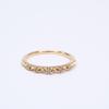 NOJESS [Excellent condition] K10 0.01 1P Diamond and K10 0.03 5P Diamond Pinky Rings, 2 pieces in total Ring ring Yellow GoldUsed