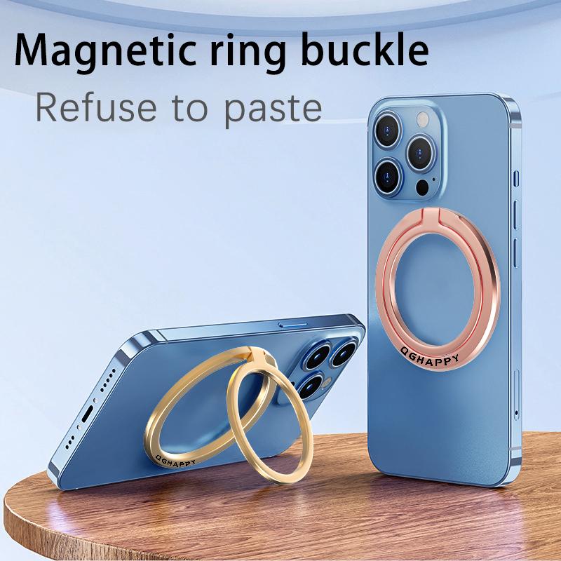 Mobile Phone Magnetic Holder for Magsafe 360 Degree Rotation Stand Universal Folding Bracket for iPhone 16 15 14 Pro/Max Samsung