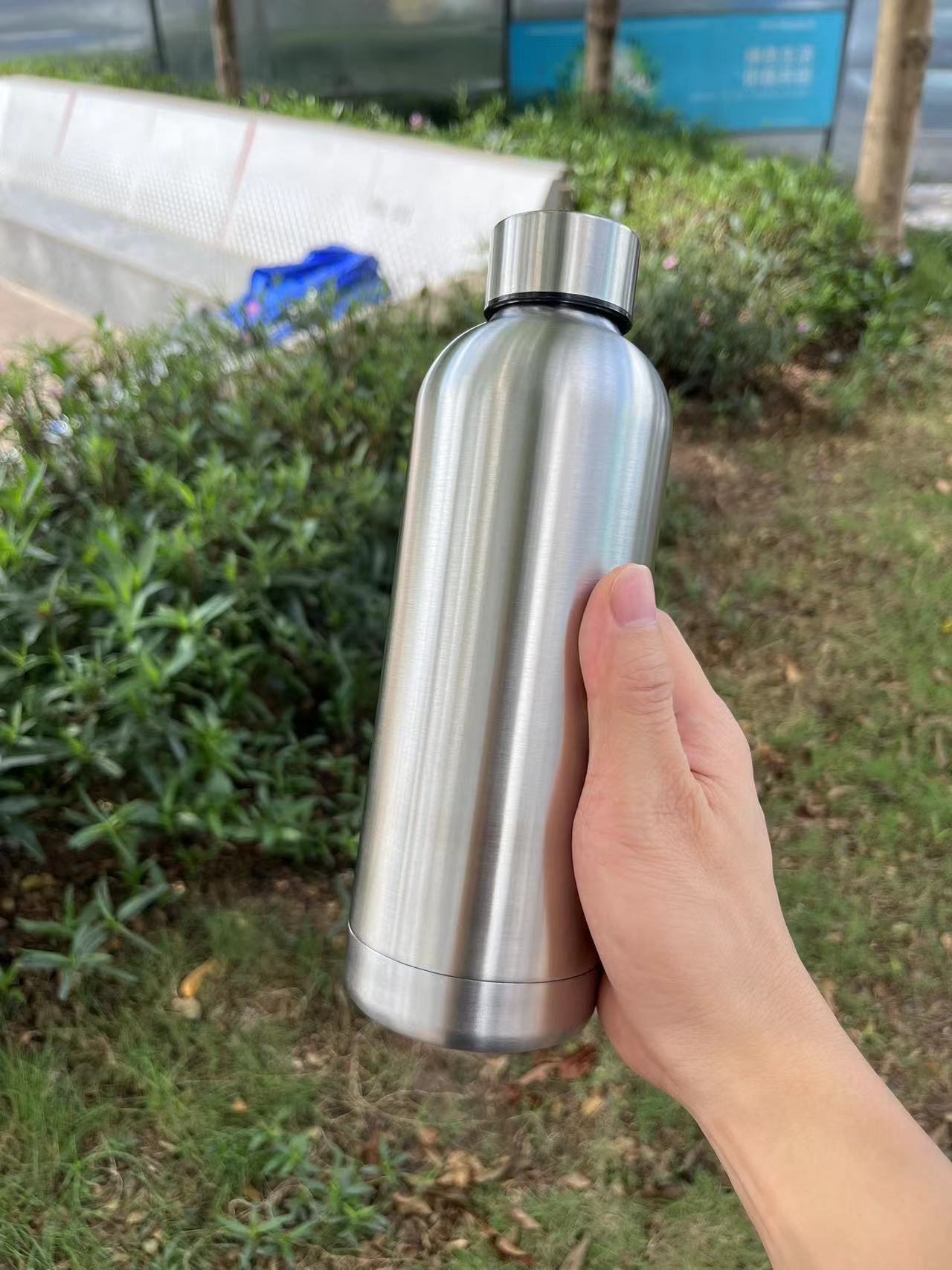 insulated 1L 1000ml stainless steel thermal flask thermos water bottle 901-1000ml