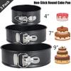 4/7/9 Inch Baking Cake Mold Tin Round Cake Baking Pan Nonstick Leakproof Cheesecake Removable Bottom for Kitchen Cake Tool