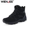 Upgraded Tactics Combat Training Boots Male Outdoors Camping Anti-wear Rapid Response Hiking Shoes Fishing Hunting Sneakers Men