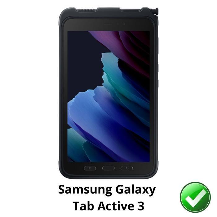 Ochrona ekranu - Phonillico - Samsung Galaxy Tab Active 3 - Opakowanie 2 szt. - Odporna - Ultracienka