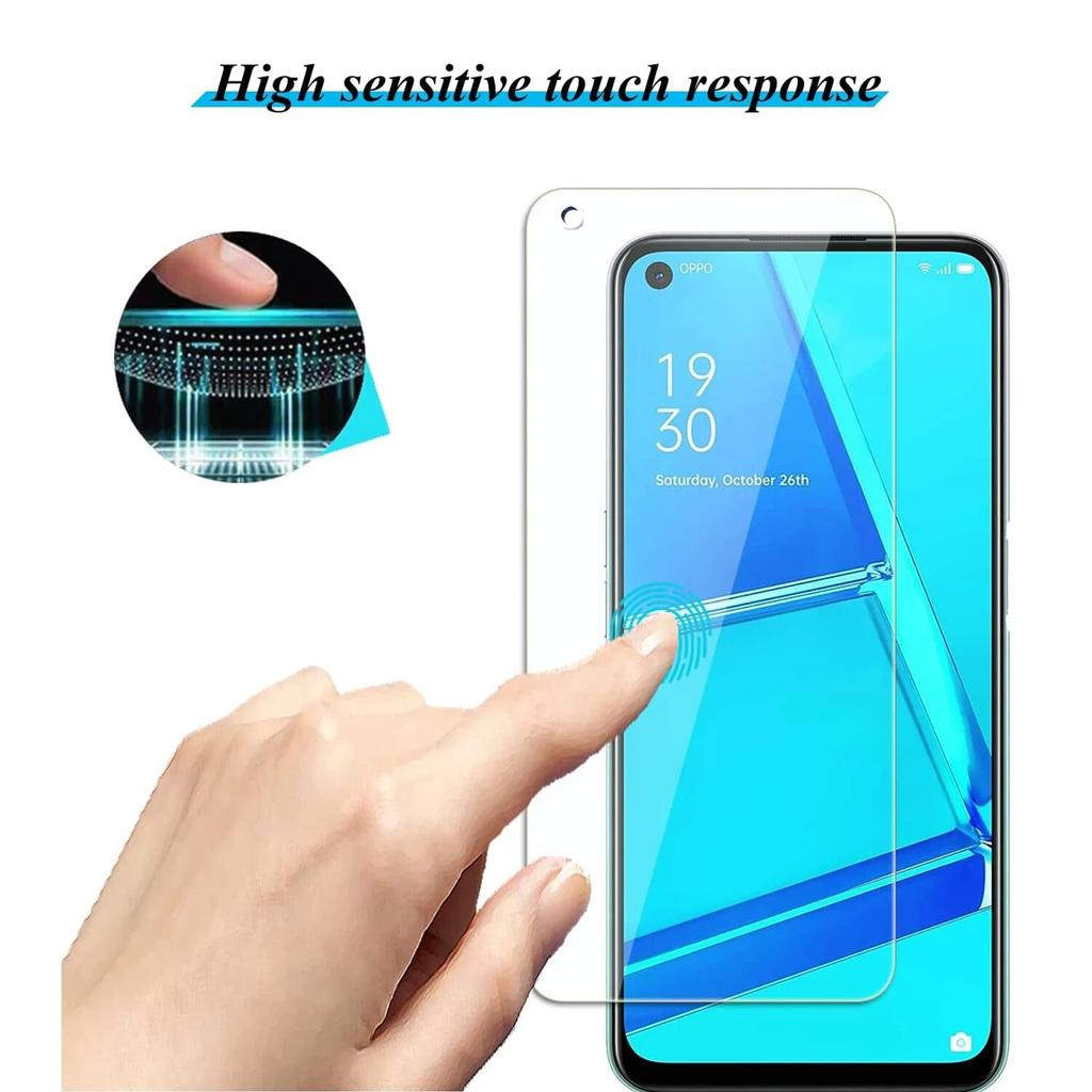4Pcs Tempered Glass For OPPO A52 A72 A92 Screen Protector Glass