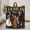 Damon Salvatore Blanket Quality Super Soft  Bedding Throws Autumn Boy Girl Couch Chair Sofa Bed Funny Bedspread