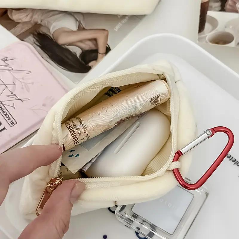 1PCS Dumpling Coin Purse Creative Bag Pendant Decoration Keychain Cute Portable Student Universal Storage Bag
