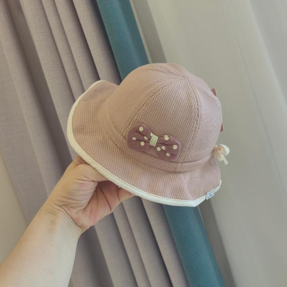 Cute Baby Bucket Hat Breathable Baby Sun Visor Hat Korean Style Fisherman Hat  Daily Use