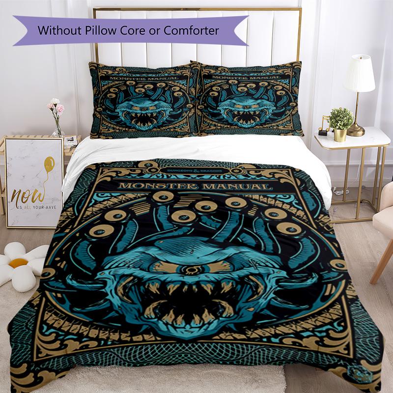 Dungeons & Dragons Bedding Set Breathable
