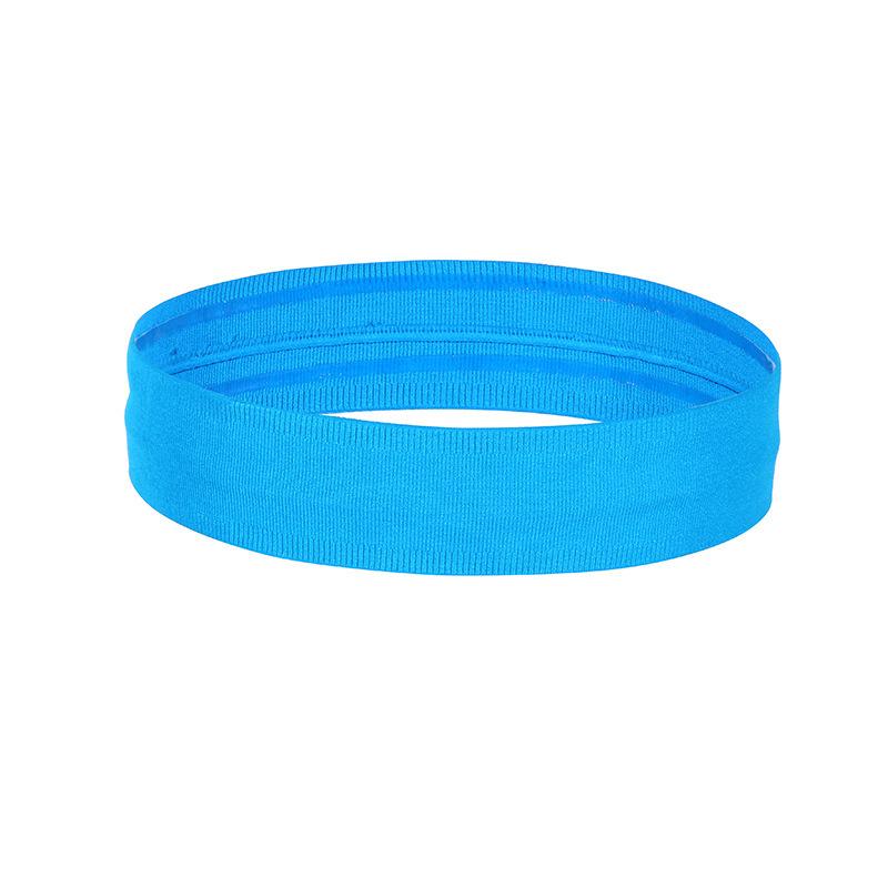 Running Headband Sweat Absorbing Anti Slip Yoga Tennis Sports Band for Women and Men Lightweight Comfortable