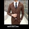 Costume trois pièces pour homme SJT33-P265 - 67,8 % Polyester, 28,7 % Viscose, 3,5 % Spandex