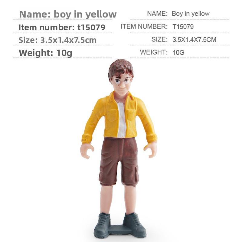Simulated Diver Veterinarian Farmer Worker Postal Worker Toy Model Ornament For Collectors And Play