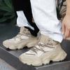Fashion Thick Bottom Platformed Dress Shoes Men Heels White Dress Shoes Men Gray Man Boots Sneakers Sport Loufers Hit Sporty Pie
