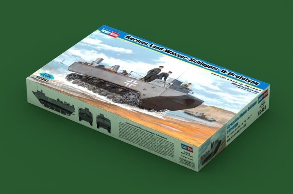 Hobby Boss 1/35 Fighting Vehicle Series German LWS Tractor II Prototype 82461 Plastic Model