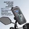 Soporte para teléfono móvil para bicicleta y motocicleta, antirrobo y resistente al agua