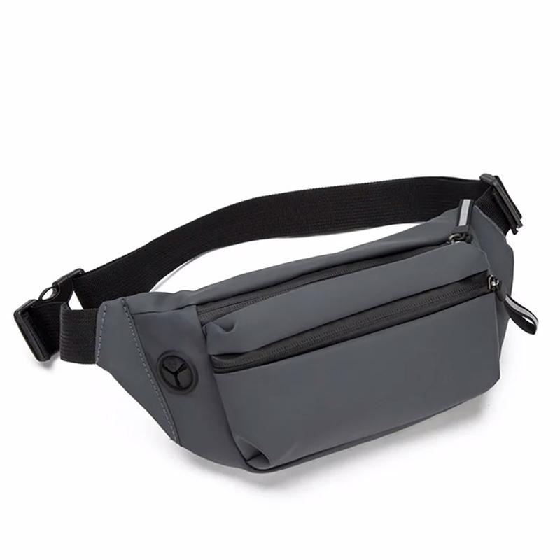 Men Waterproof Belt Bag  Chest Pack Male Waterproof Waist Bag Outdoor Sports Fanny Pack Men'S Travel Shoulder Bags