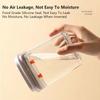New Sealed Food Container Transparent with Lid Milk Powder Container Keep Fresh Press Type Noodle Storage Box Storage Container