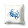 Polyester Pillowcase Peach Leather Velvet Cushion Cover Marine Life Seahorse Octopus Printed Pillow Bedside Cushion Cover