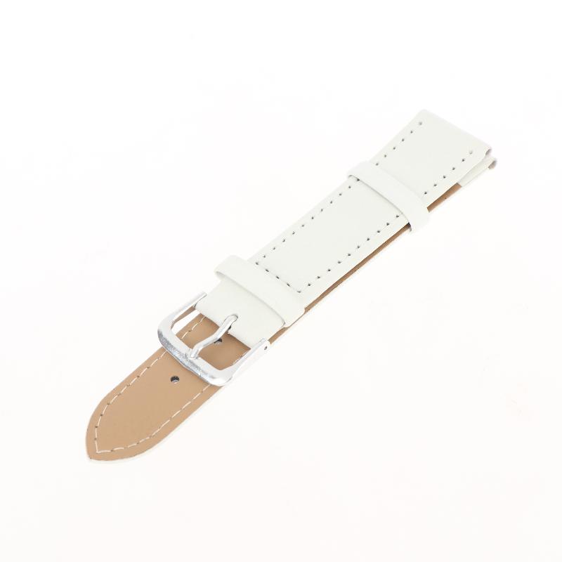 PU Leather Watch Strap Soft Breathable Unisex Wrist Band 10mm-22mm Fit for All Smart Watches