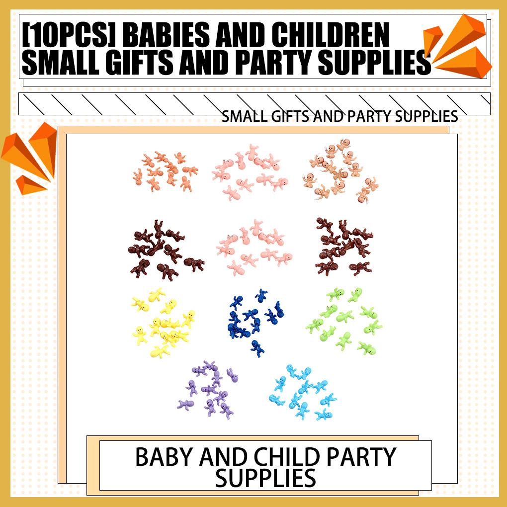 10 Pieces Children Dolls Newborn Infant Cute Decoration Baby Shower Party Gifts Toy Boys Girls Gaming Toys Living Room