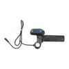Throttle Integrated Display 48V Twist Throttle with LCD Display Replacement for Tuttio Soleil 01 Electric Dirt Bike