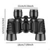 8x Mini Kompaktowa Lornetka z Torbą do Przenoszenia Wielofunkcyjne Akcesoria Teleskop z Wyraźnym Obrazem na Podróże