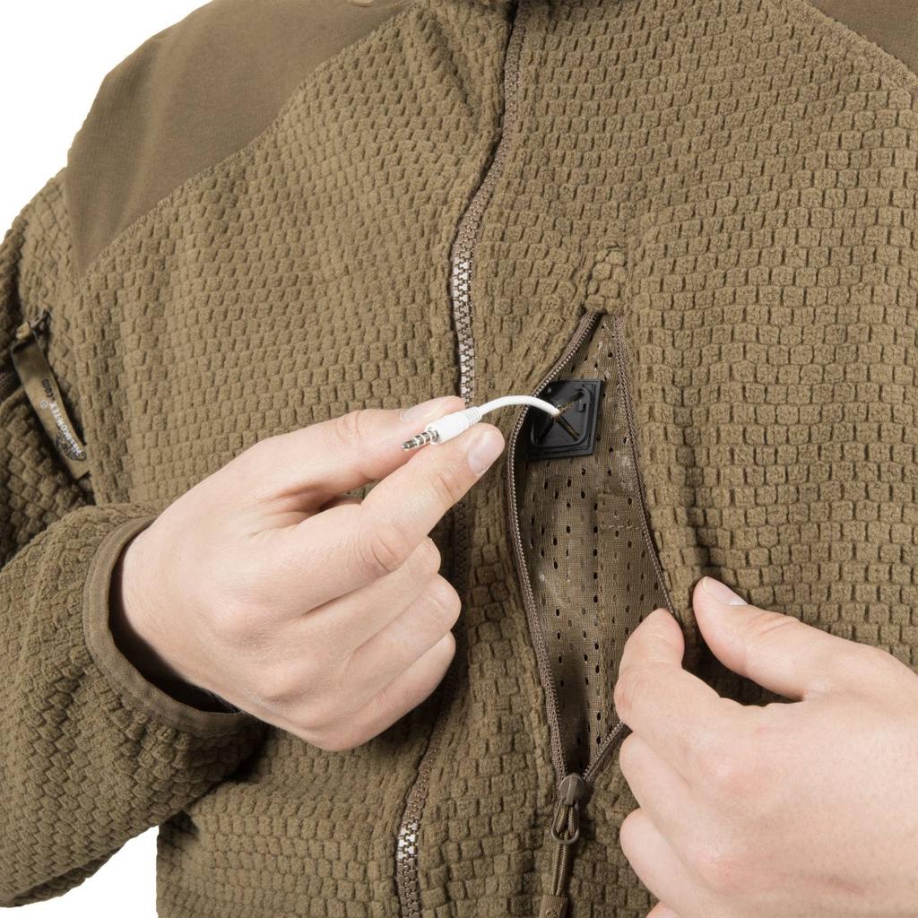 Helikontex Alpha [Hoodie] Fleece Jacket Olive Green