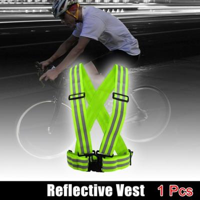 1 Pcs Reflective Vest Reflective Running Gear Walking At Night