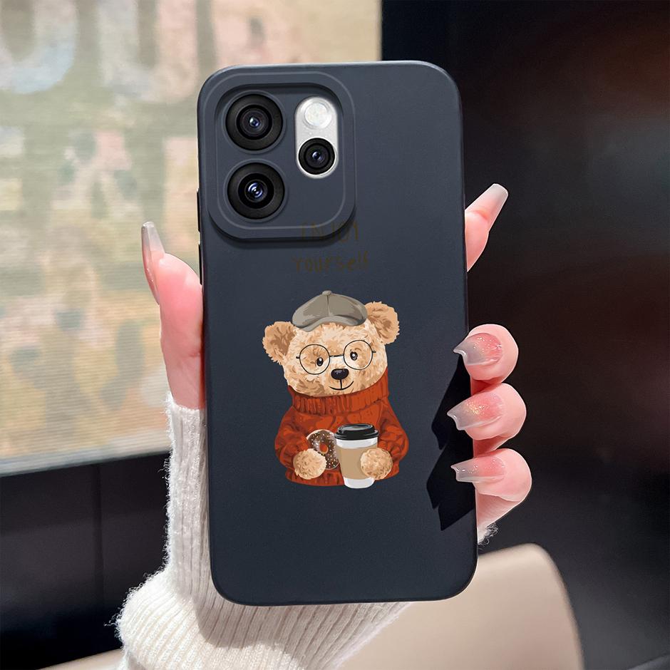 Case For Oppo Reno15 Pro Reno15F Cute Cartoon Dinosaur Silicone Protective Bumper Cover For OppoReno15 15Pro Anti Scratch Fundas