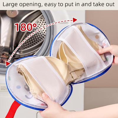 2pcs  Laundry Bag Underwear Wash Package Brassiere Clean Pouch Anti Deformation Mesh Pocket Special For Washing Machine