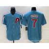 Philadelphia Phillies MLB Baseball Jersey T-Shirt Unisex Short Sleeve Embroidered Fan Apparel