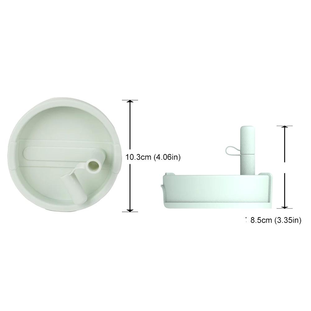 Silicone Dustproof Cup Cover Straw Cap Leak Proof Cup Lid Anti-Overflow Lid for Stanley 40oz Accessories