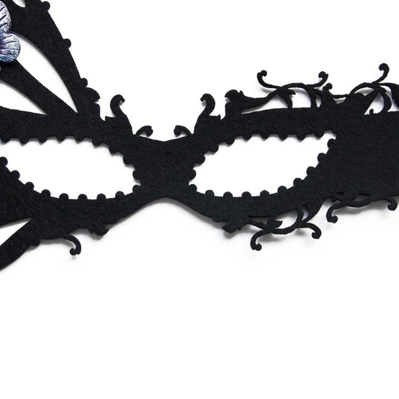 Maska na maškarní ples Maska motýla pro ženy Halloweenská maska, Halloweenská Cosplay maska na oči Maškarní polomaska Maska motýla