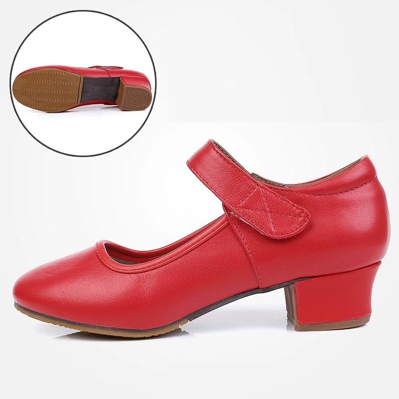 Modern Dance Shoes Dance Shoes That Are Not Tiring Lightweight And Light Square Dance Shoes Women's Leather Shoes