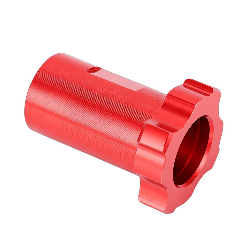2Pcs Car Spray Gun Cup Adapter 16mm Female Thread 1.5mm Pitch Universal for Paint Red