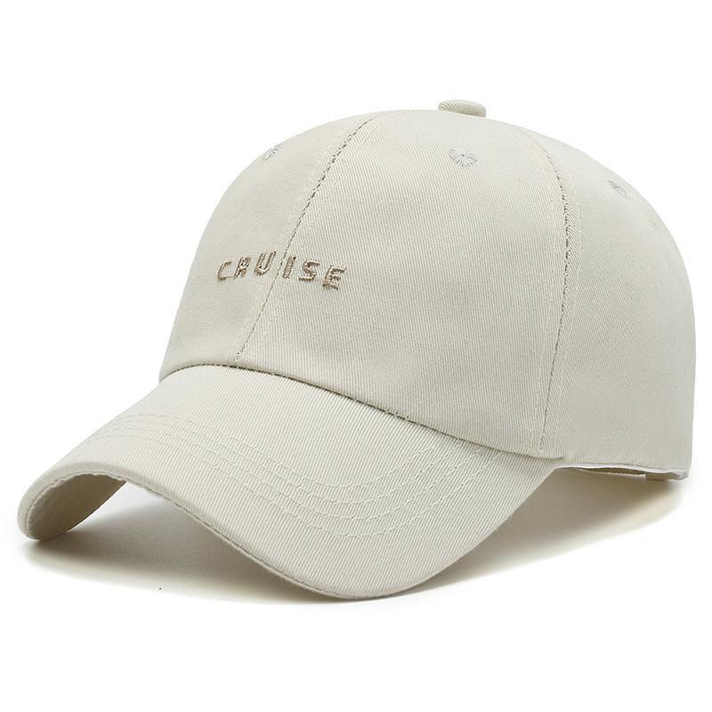 Letter Pattern Cruise Summer Sun Protection Baseball Leisure Caps Breathable Hat