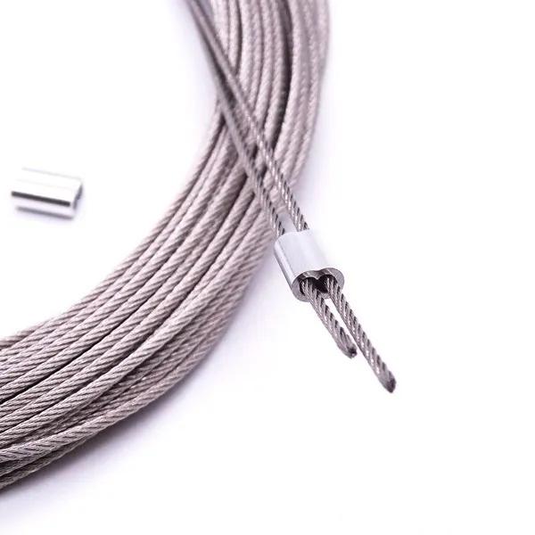 Hand-Crank Balcony Clothesline with 304 Stainless Steel Rope and 316 Wire Replacement