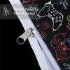 3-piece down duvet cover set with game controller pattern digital printing (1 duvet cover+2 pillowcases, no core) bedding set