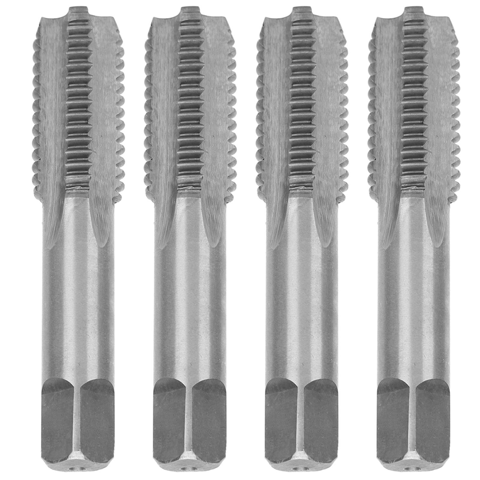 

4Pcs Metric Hand Tap Straight Groove M18 Alloy Tool Steel Tapping Processing Tools