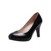 Fashion 2025 High Heels Shoes Women White Wedding Shoes Thick High Heels Fashion Party Pumps Footwear Black Red Big Size 34-42
