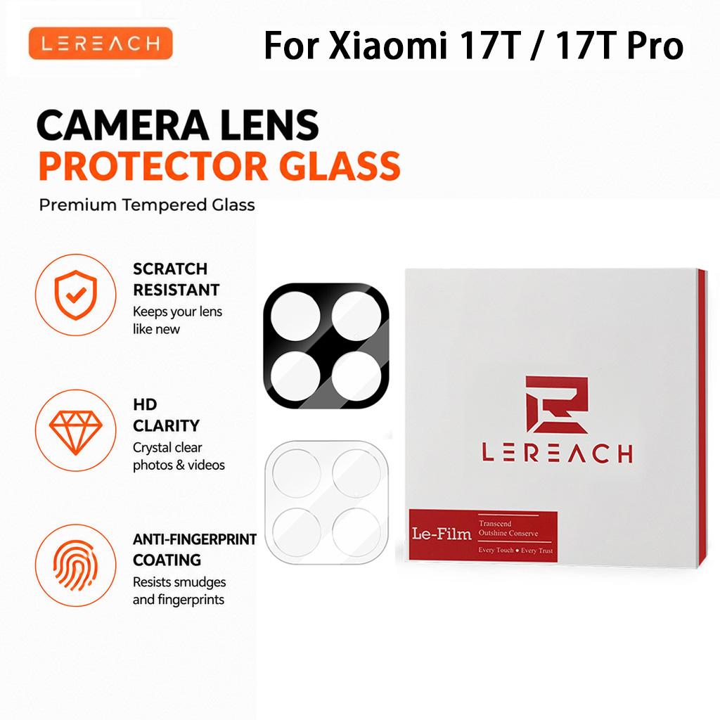 Vetro Lente Xiaomi 17T / 17T Pro LeReach TF Pellicola Protettiva Fotocamera